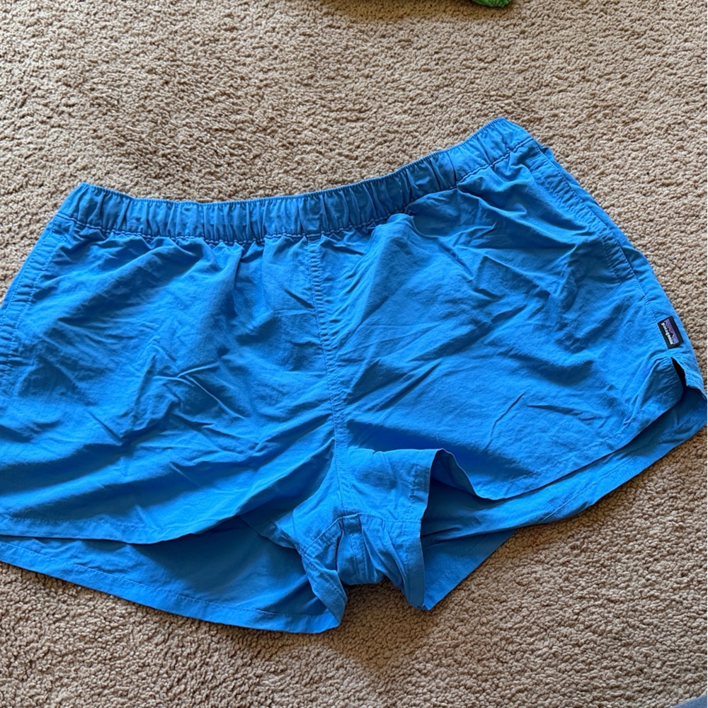 Patagonia Bright Blue Athletic Men's Shorts